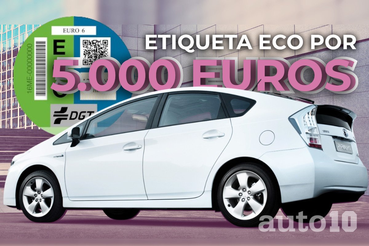 comprar un coche con etiqueta ECO por menos de 5.000 euros