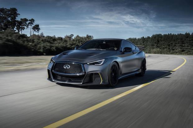 Infiniti Project Black S, el prototipo diseñado con Renault Sport F1