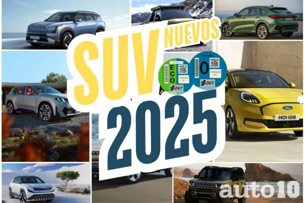 Todos los SUV nuevos que salen en 2025 con etiqueta Eco y Cero