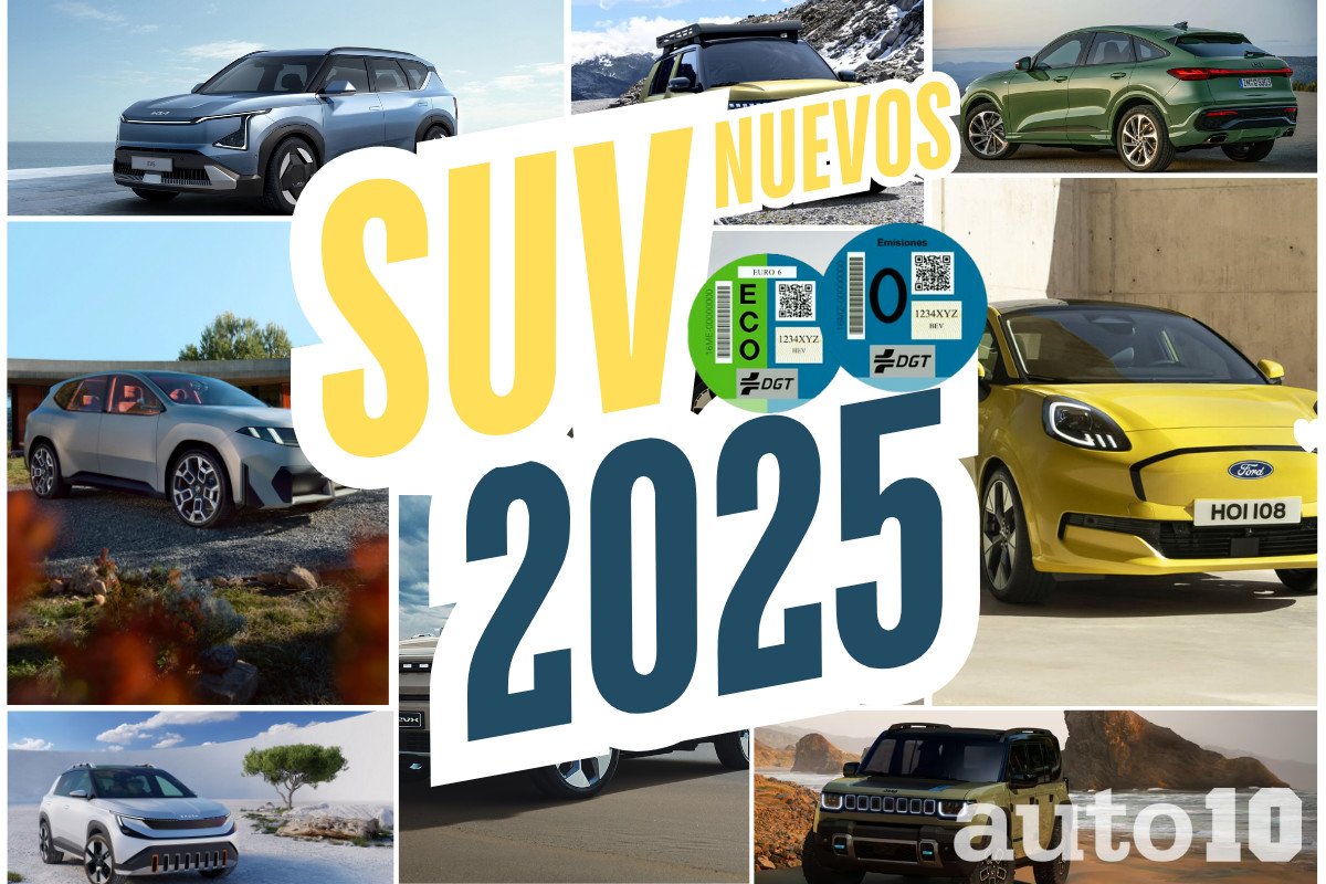 Todos los SUV nuevos que salen en 2025 con etiqueta Eco y Cero