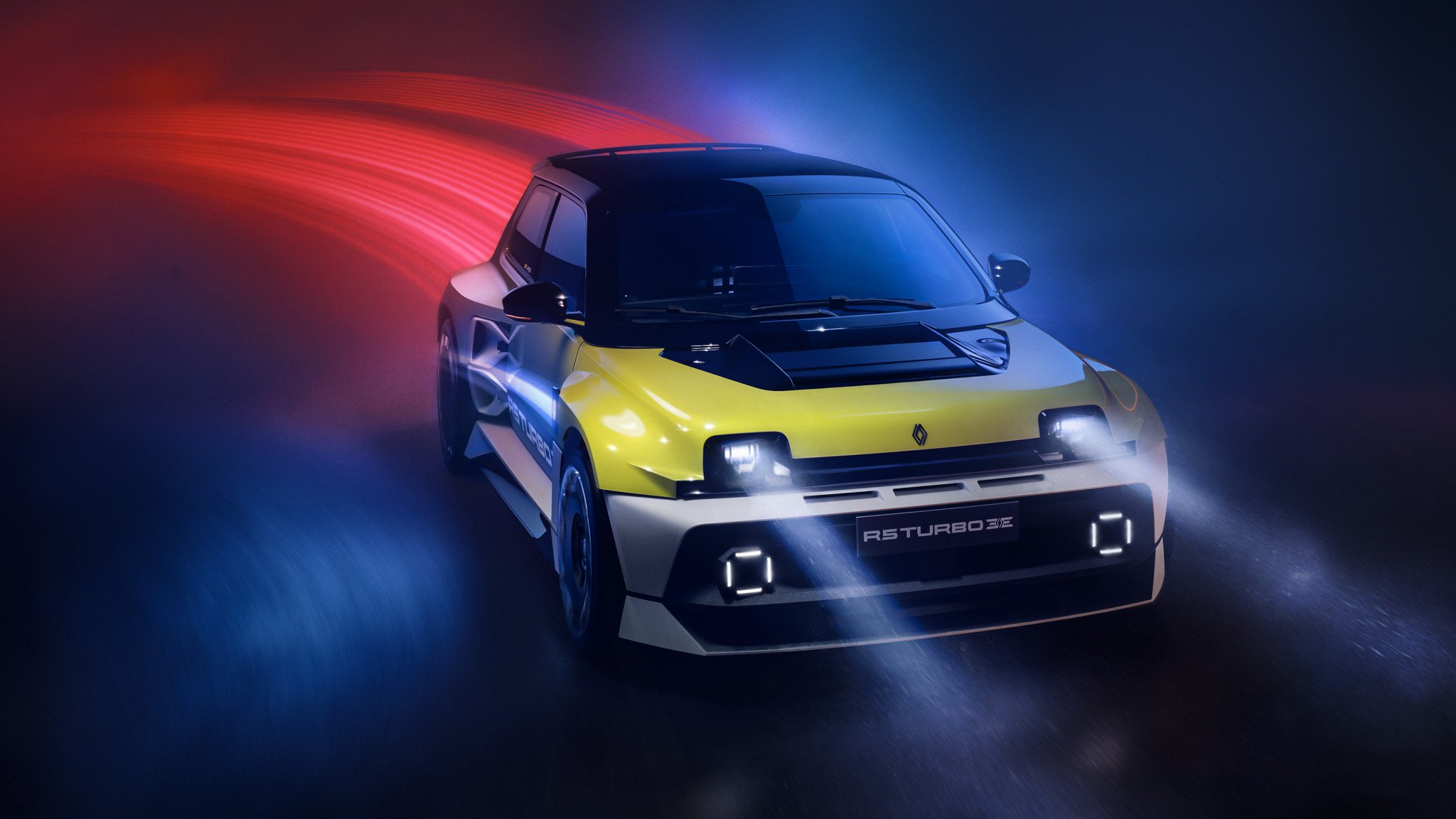 Renault 5 Turbo 3E Frontal