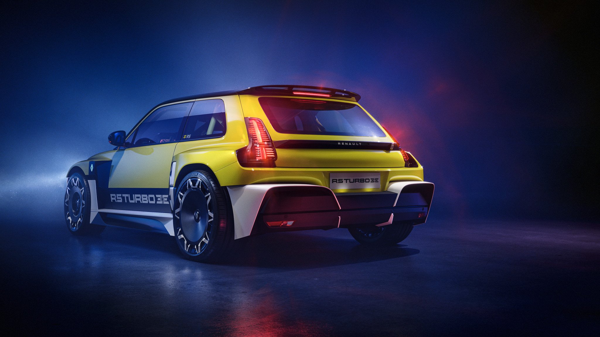 Renault 5 Turbo 3E Trasera