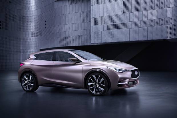 Primera imagen del Infiniti Q30: crossover con espíritu deportivo