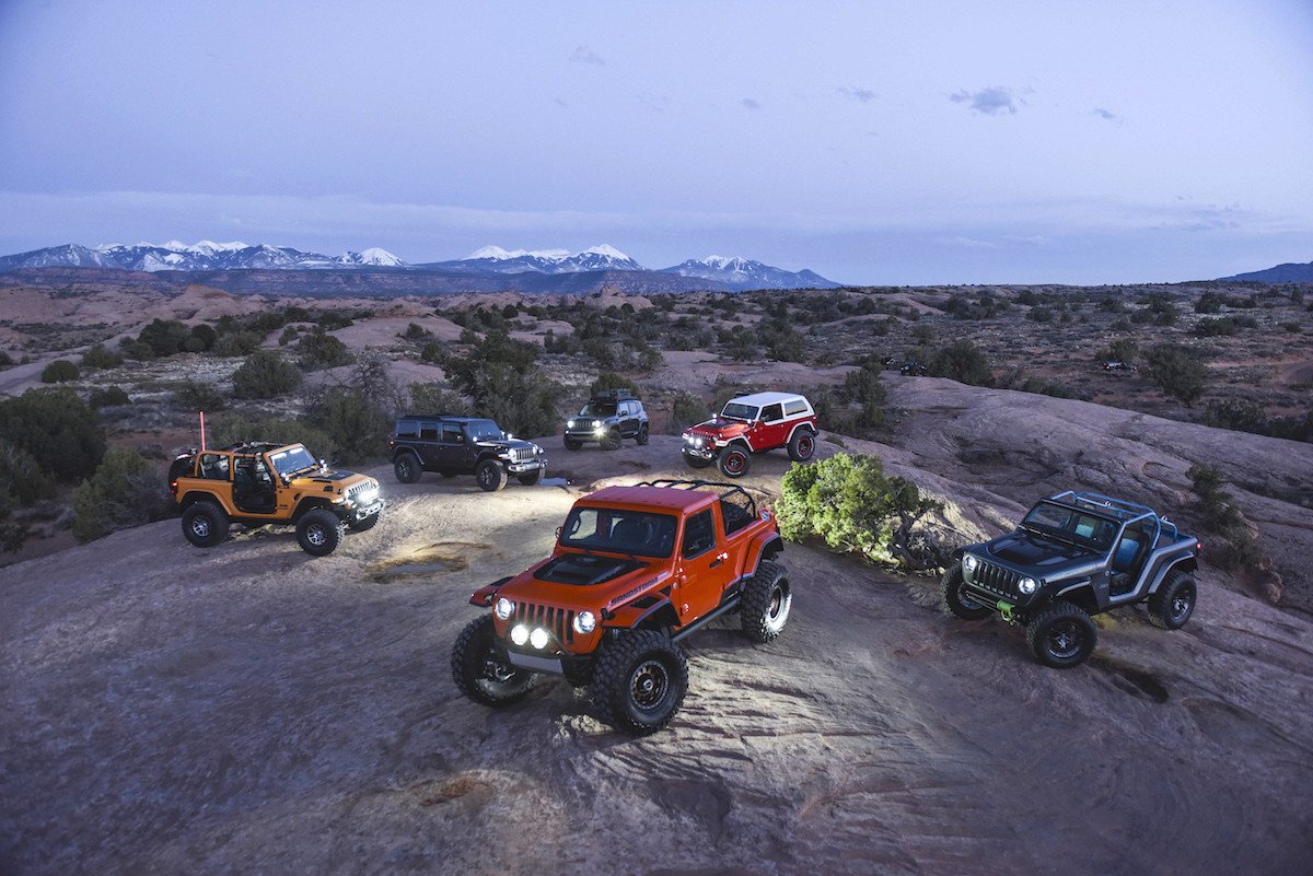 Así son los Jeep del Moab Easter Jeep Safari 2018
