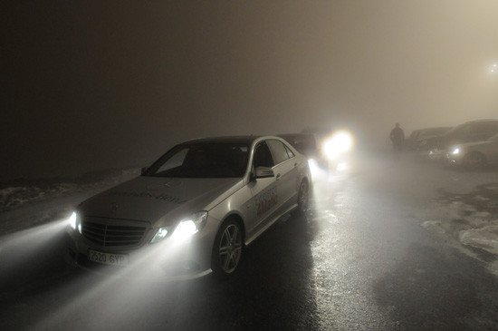 Experiencia 4Matic de Mercedes: cursos de conducción sobre nieve