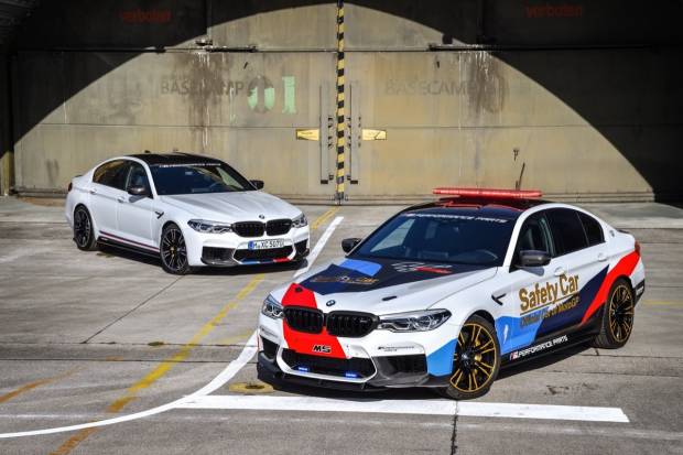 BMW M5 Safety Car: el nuevo M5, coche oficial de MotoGP para 2018