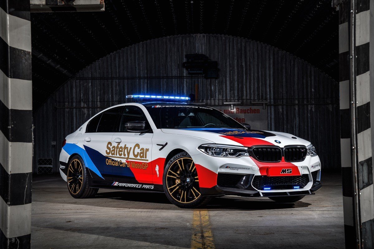 BMW M5 Safety Car: el nuevo M5, coche oficial de MotoGP para 2018