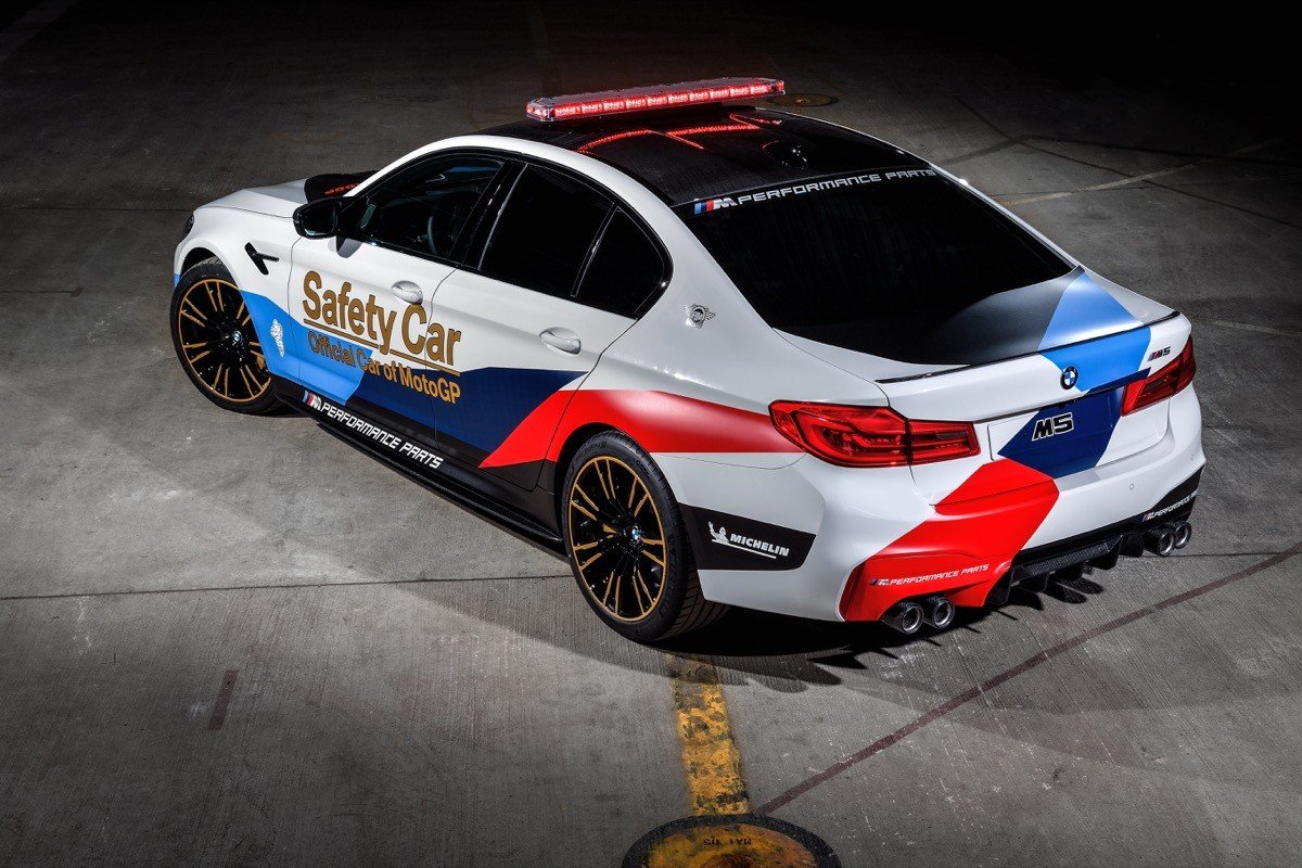 BMW M5 Safety Car: el nuevo M5, coche oficial de MotoGP para 2018