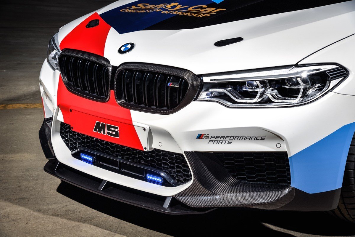 BMW M5 Safety Car: el nuevo M5, coche oficial de MotoGP para 2018