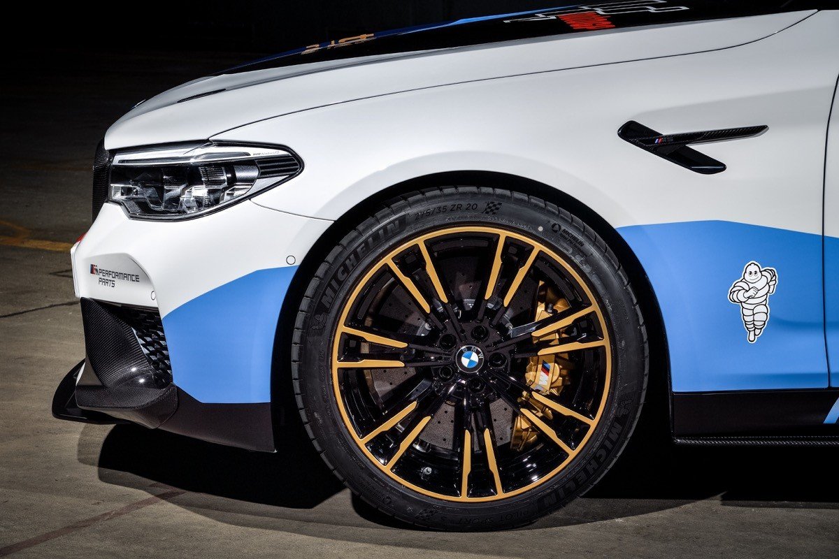 BMW M5 Safety Car: el nuevo M5, coche oficial de MotoGP para 2018