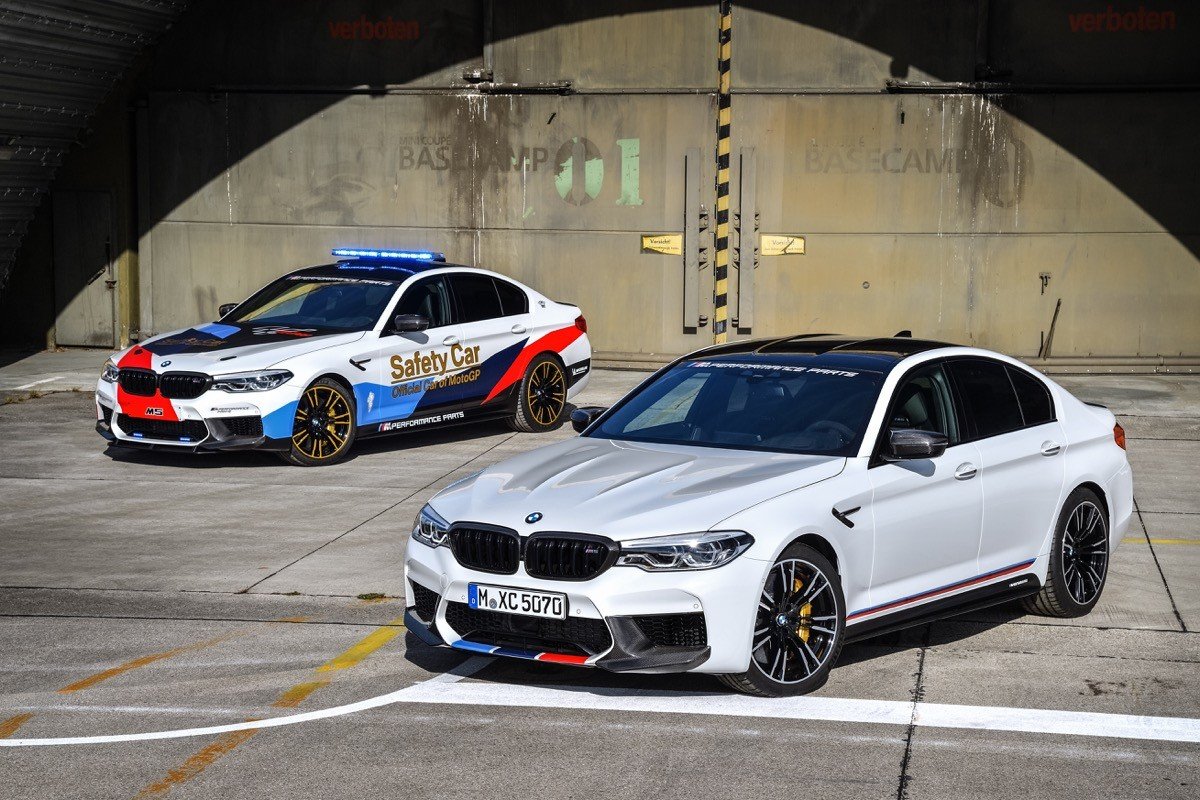 BMW M5 Safety Car: el nuevo M5, coche oficial de MotoGP para 2018