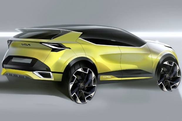 Kia Sportage 2022: así son los bocetos que nos muestran su diseño