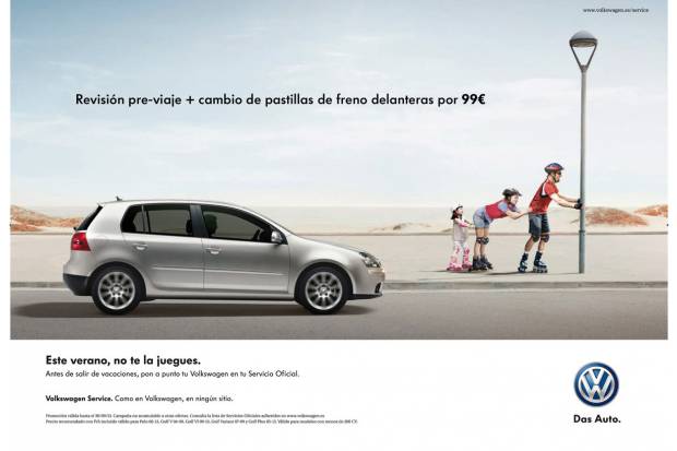 Volkswagen lanza la campaña “Este verano no te la juegues”