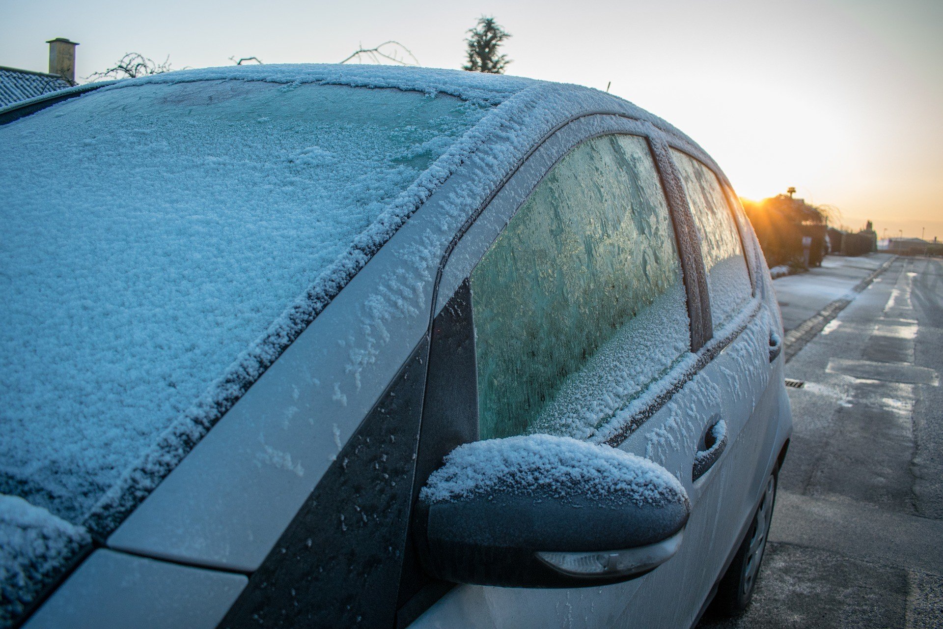 hielo en el coche 1