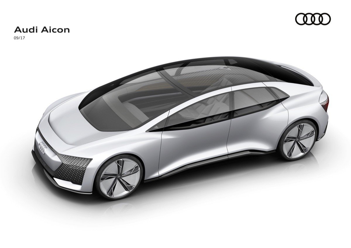 Audi Aicon: conducción autónoma, eléctrico y hasta 800 km de autonomía