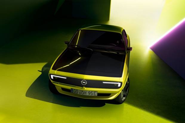 Opel Manta Gse ElektroMOD: el homenaje eléctrico de frontal revolucionario