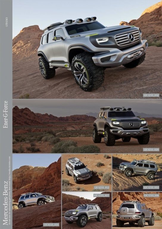 Mercedes Ener-G-Force el 4x4 de 2025