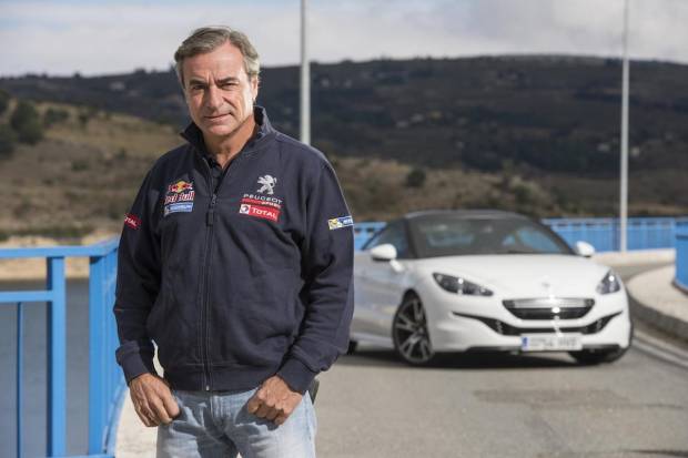 Vídeo: Carlos Sainz conduciendo el Peugeot RCZ R