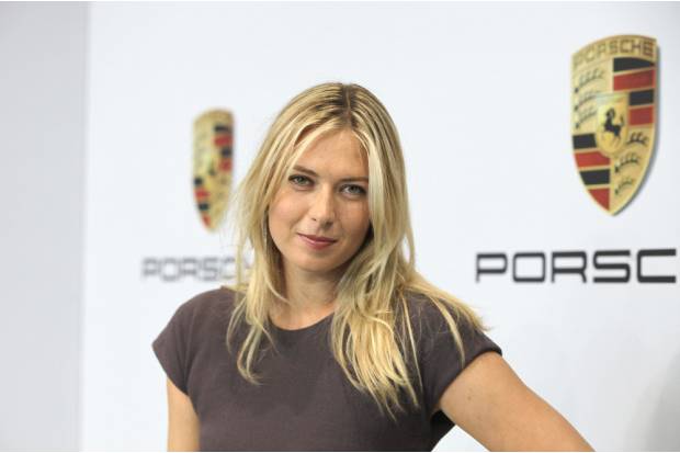 María Sharapova nueva embajadora de Porsche