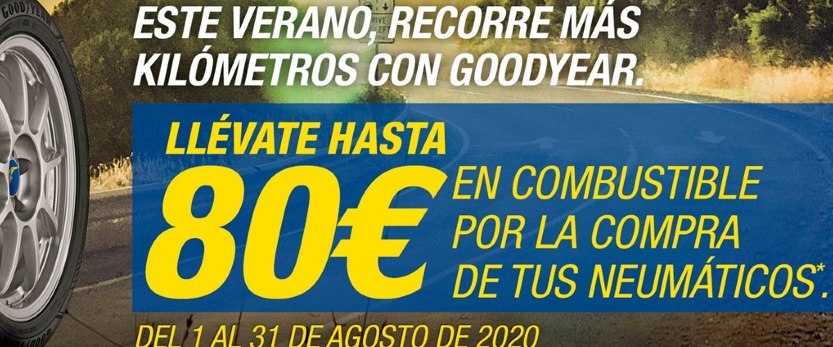 Ofertas para comprar neumáticos en agosto 2020