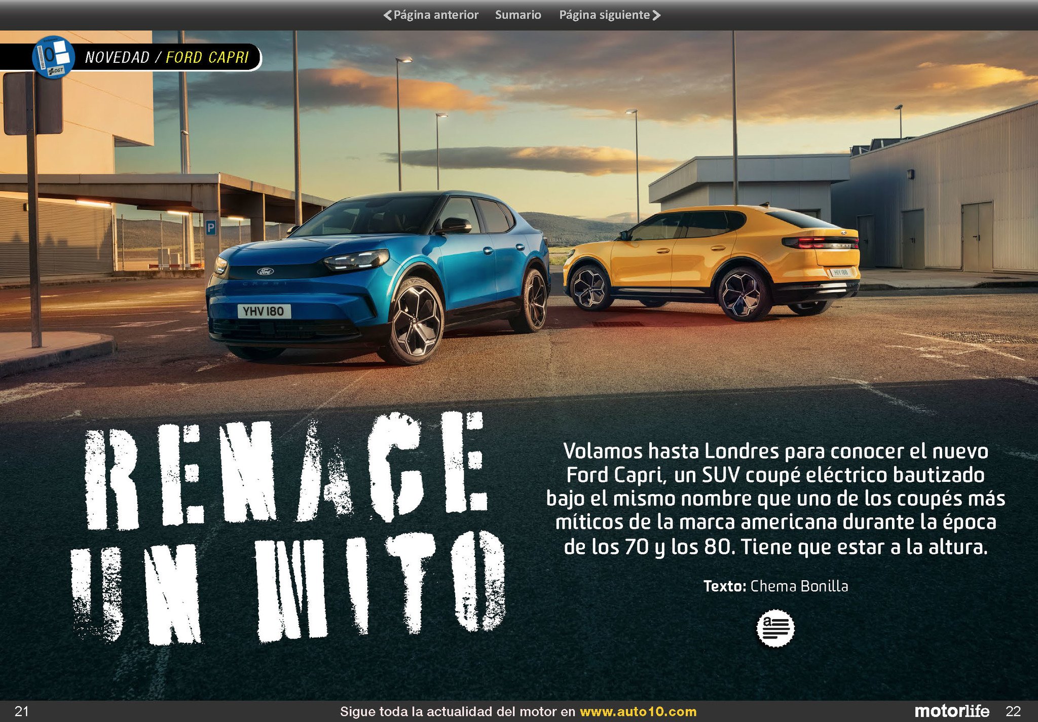 Ya disponible el número 144 de Motorlife Magazine: especial coches míticos