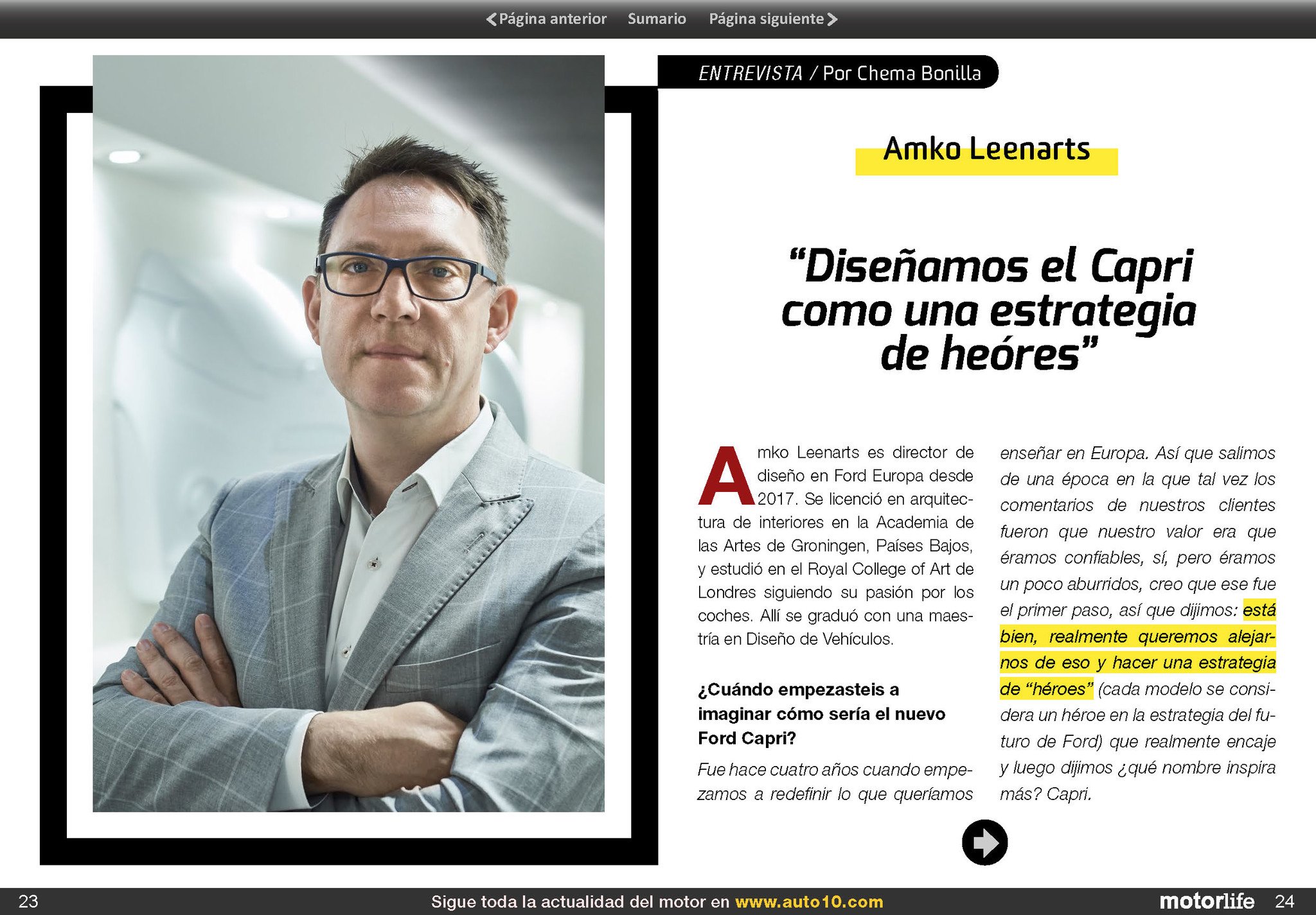 Ya disponible el número 144 de Motorlife Magazine: especial coches míticos