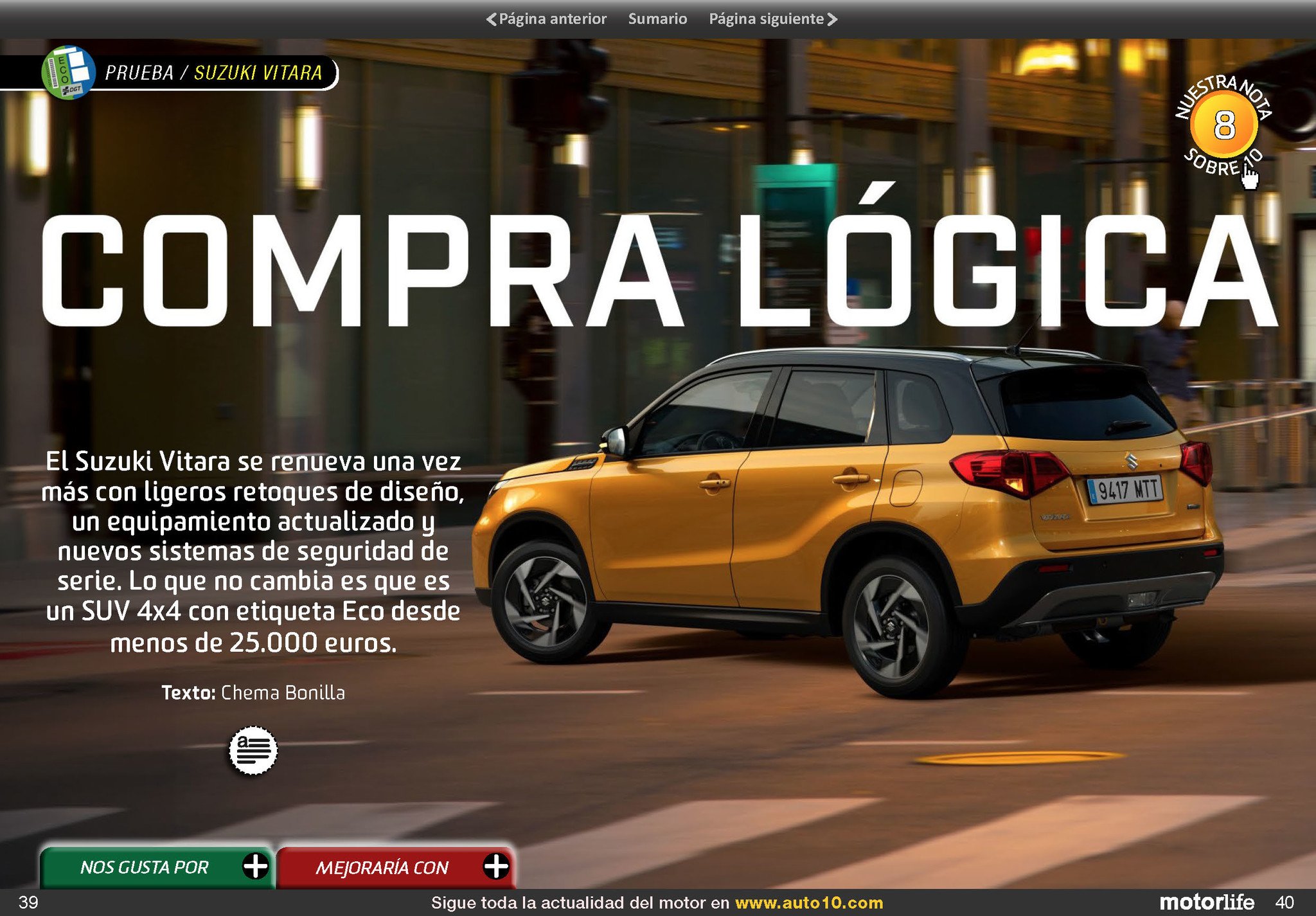 Ya disponible el número 144 de Motorlife Magazine: especial coches míticos