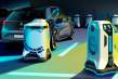 Volkswagen diseña robots que cargarán tu coche eléctrico en un parking