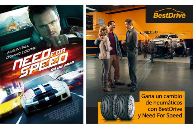 ¿Quieres conseguir un cambio de neumáticos con Need For Speed?
