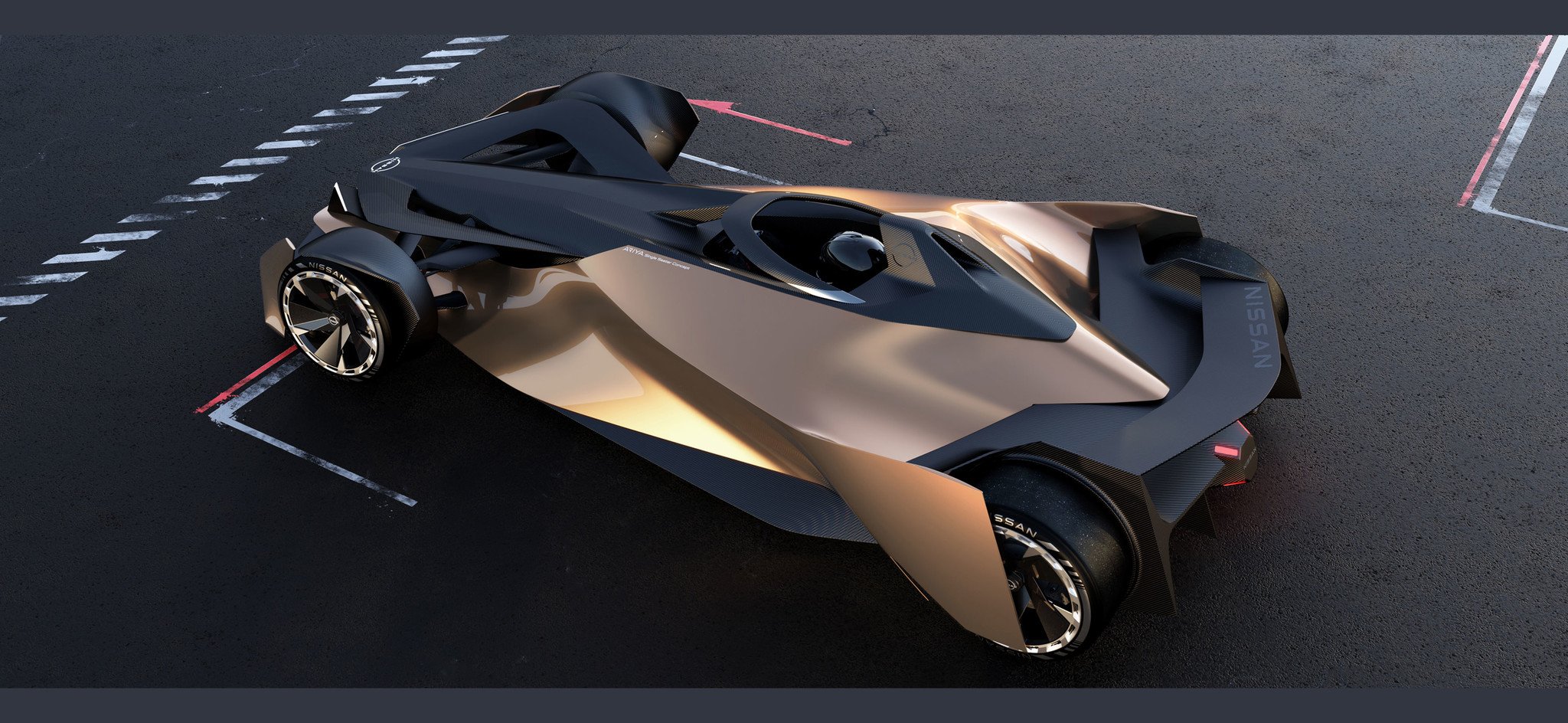 Nissan enseña por primera vez el Ariya Single Seater Concept