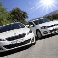 Comparativa Peugeot 308 vs Volkswagen Golf