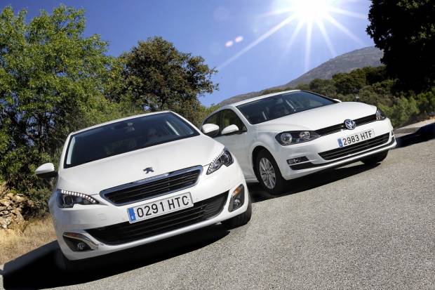 Comparativa Peugeot 308 vs Volkswagen Golf