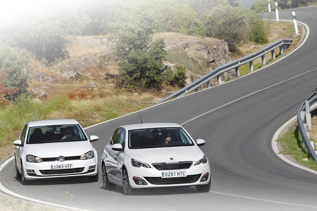 Comparativa Peugeot 308 vs Volkswagen Golf