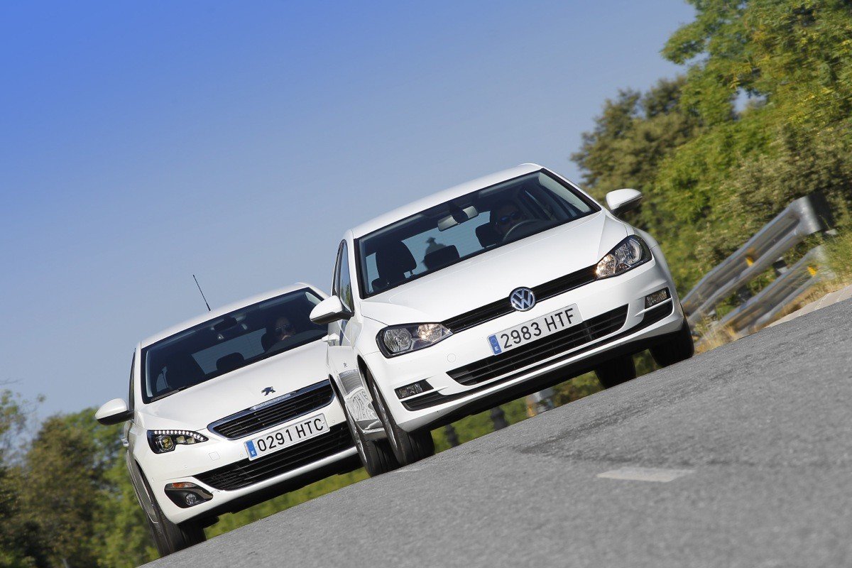Comparativa Peugeot 308 vs Volkswagen Golf