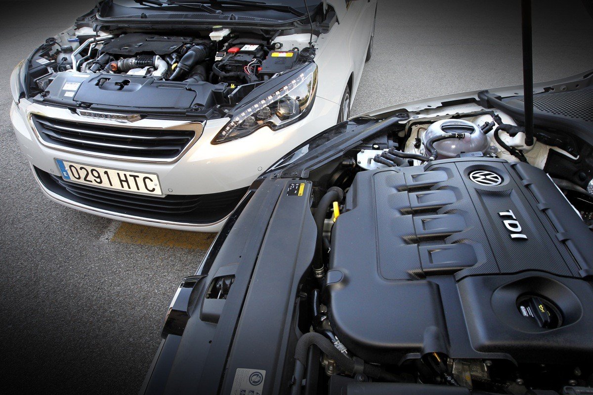 Comparativa Peugeot 308 vs Volkswagen Golf