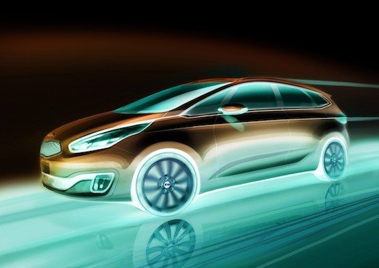 Nuevo Kia Carens: preparado para el Salón de Paris 2012