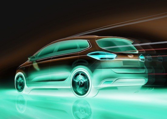 Nuevo Kia Carens: preparado para el Salón de Paris 2012
