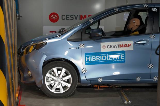 ¿Es seguro un Toyota Yaris Híbrido?