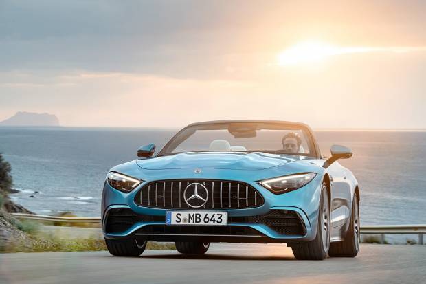Mercedes AMG 43 SL, así es la versión barata con cuatro cilindros 
