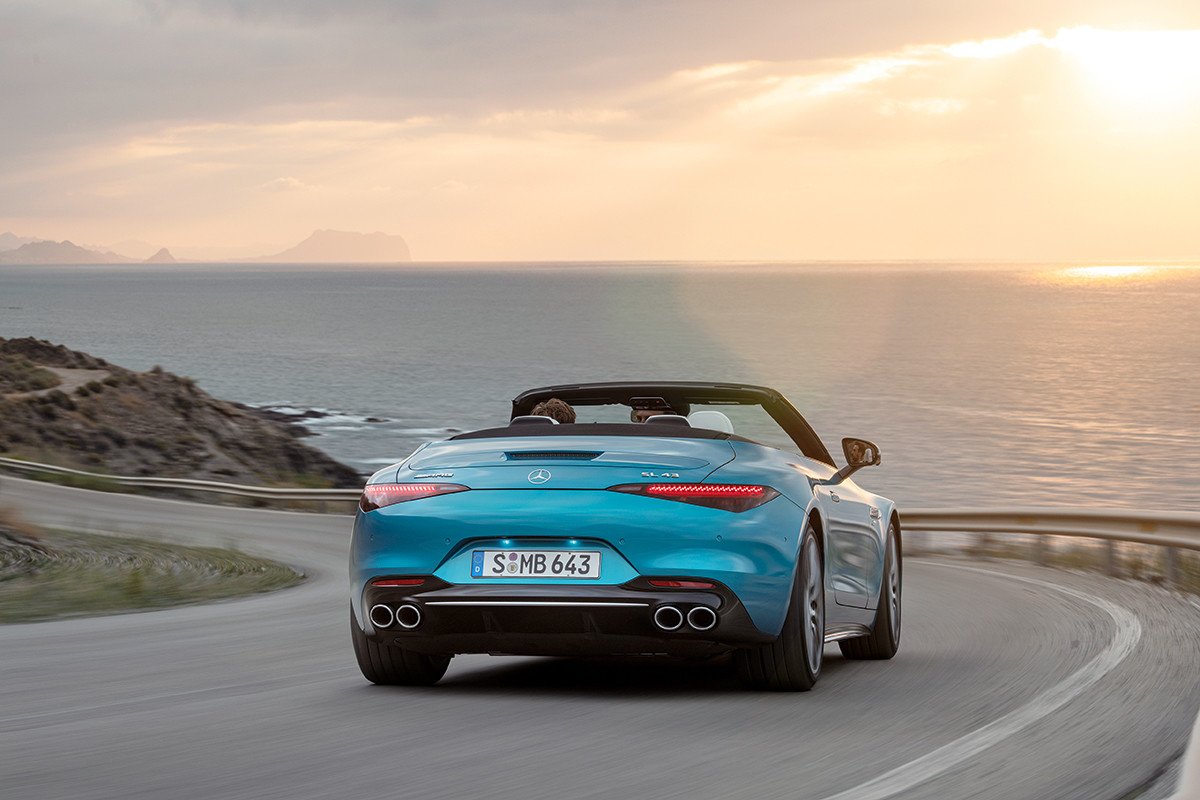 Mercedes AMG 43 SL, así es la versión barata con cuatro cilindros 