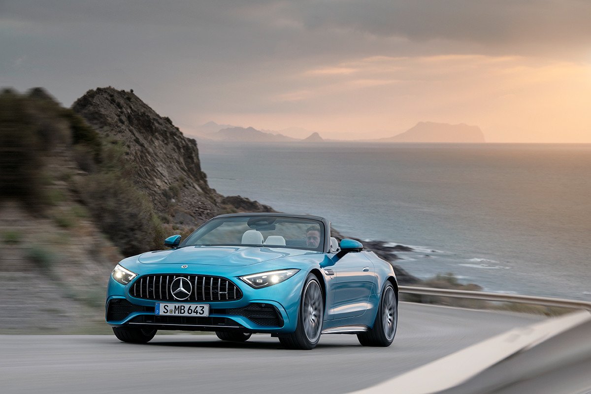 Mercedes AMG 43 SL, así es la versión barata con cuatro cilindros 