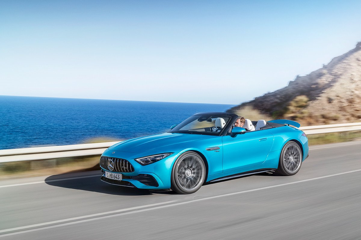 Mercedes AMG 43 SL, así es la versión barata con cuatro cilindros 