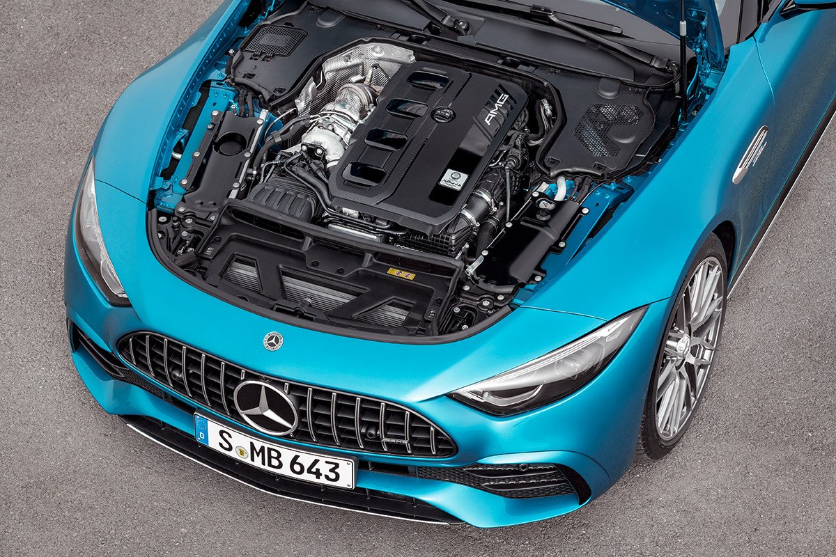 Mercedes AMG 43 SL, así es la versión barata con cuatro cilindros 