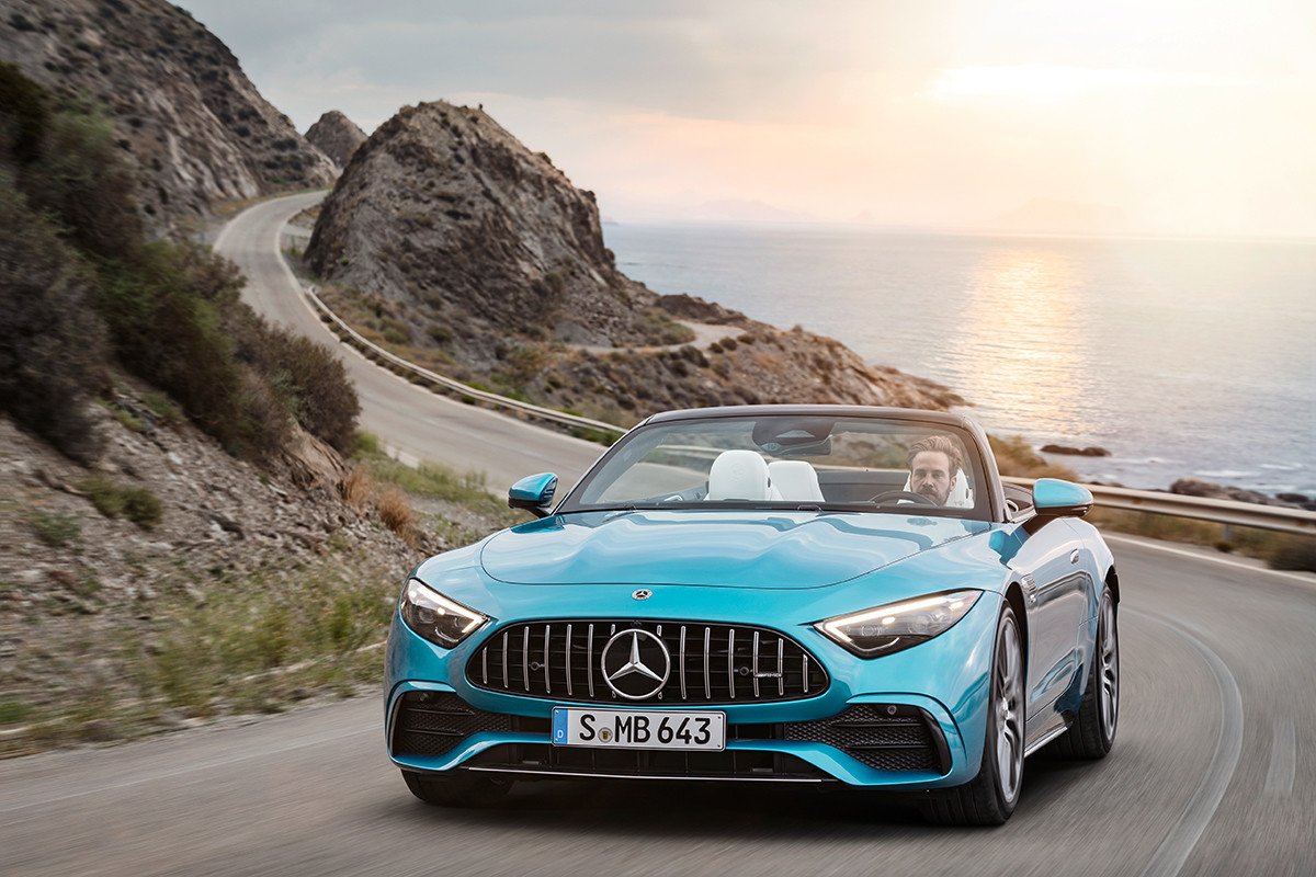 Mercedes AMG 43 SL, así es la versión barata con cuatro cilindros 