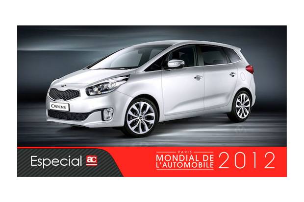 Nuevo Kia Carens, primeras fotos y listo para París 2012