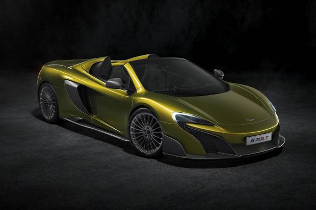 El McLaren 675LT ahora en versión Spider