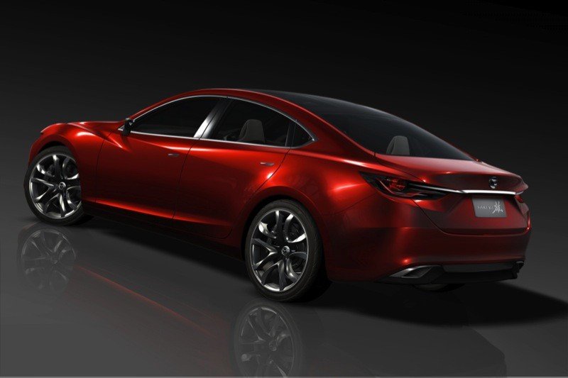 Mazda Takeri: el anticipo del nuevo Mazda 6, en el Salón de Tokio
