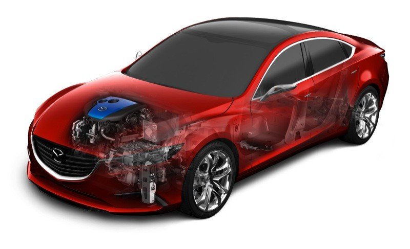 Mazda Takeri: el anticipo del nuevo Mazda 6, en el Salón de Tokio