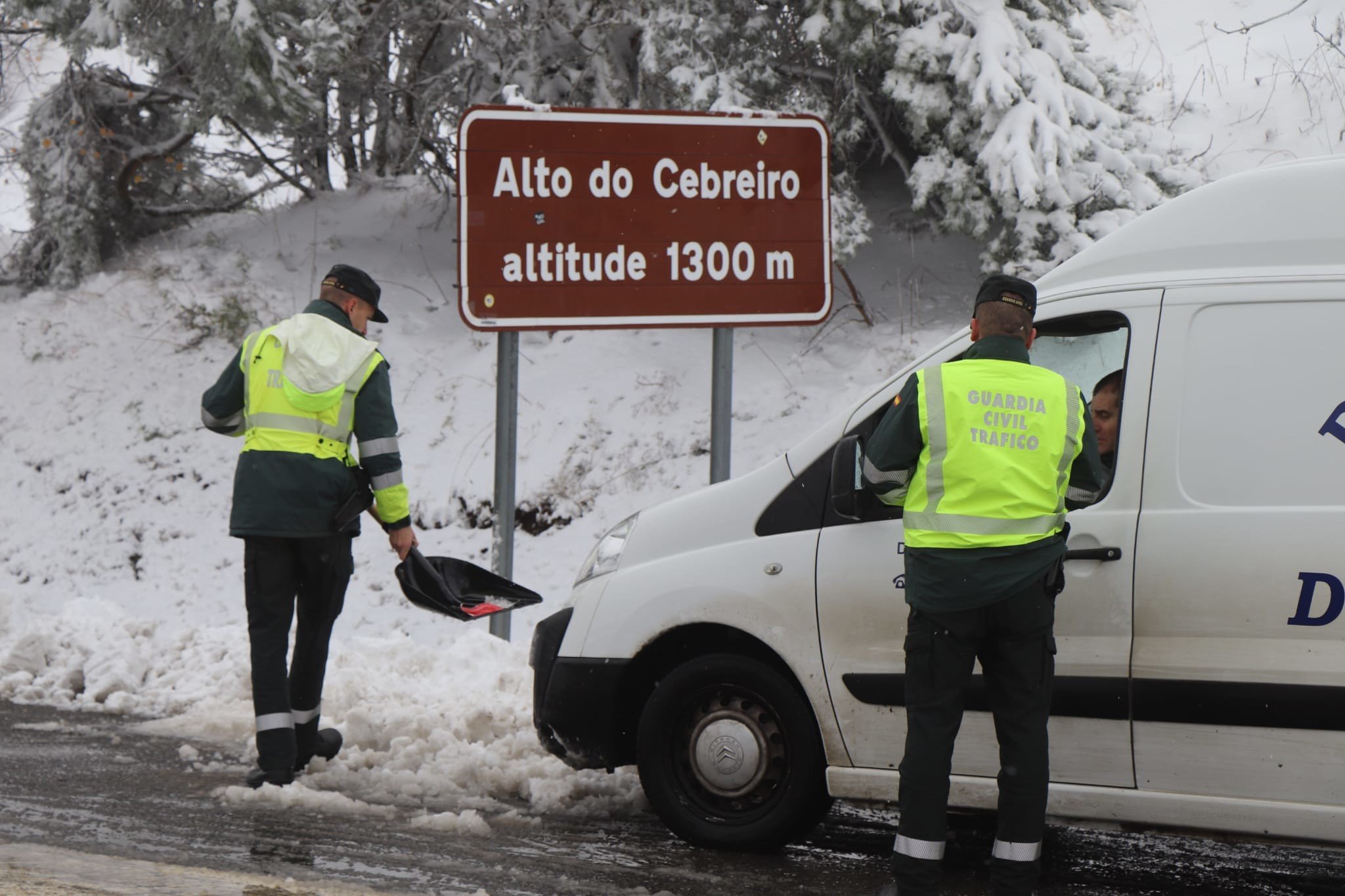 Alertas de la DGT y la AEMET 
