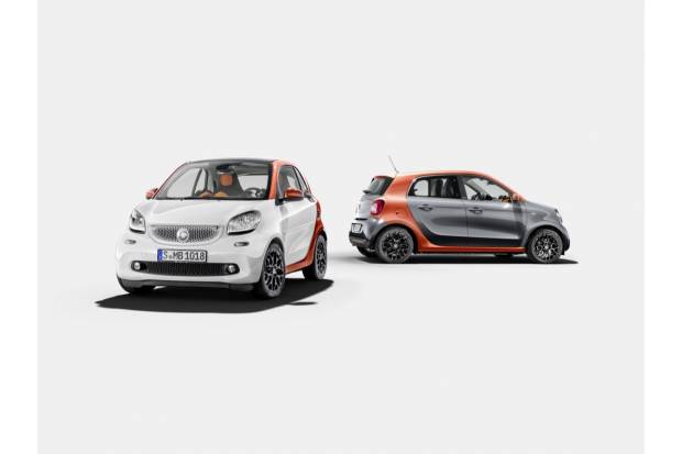 Nuevos smart fortwo y smart forfour 2014